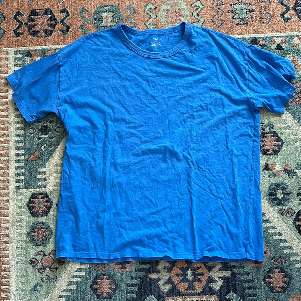 Oversized Aerie Crew L cobalt